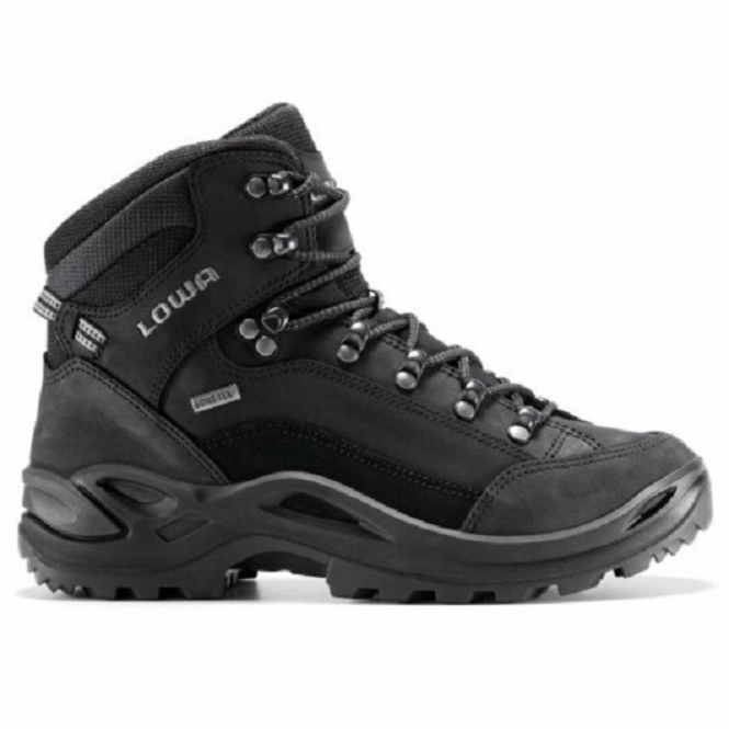 Walking Shoe Lowa Renegade Gtx Mid Ws Black