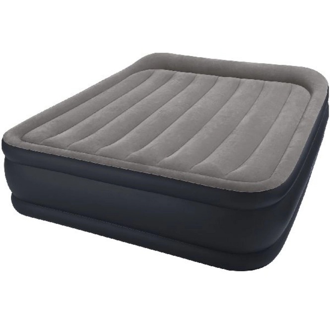 Airbed Intex Queen Pillow Rest Raised Grey