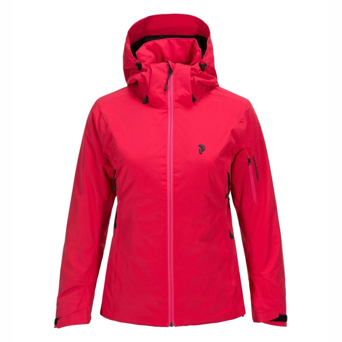 Ski Jacket Peak Performance Women Anima Pink Planet