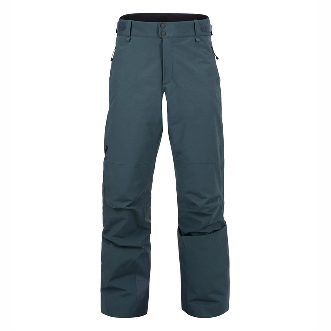 Ski Trousers Peak Performance Men Maroon 2 Blue Steel