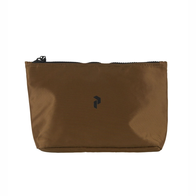Toiletry Bag Peak Performance Travel Case Honey Brown