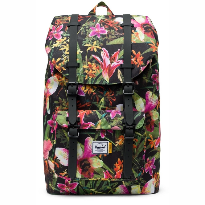 Rucksack Herschel Supply Co. Little America Mid-Volume Jungle Hoffman Black