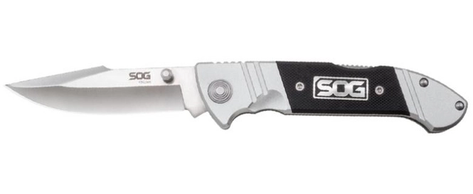 Folding Knife SOG Fielder Assisted Clam
