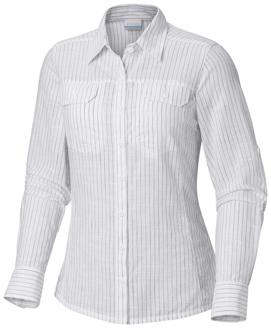 Shirt Columbia Women Camp Henry Nocturnal Stripes