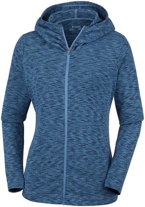 Hoodie Columbia Women Outerspaced Full Zip Blue Dusk Space
