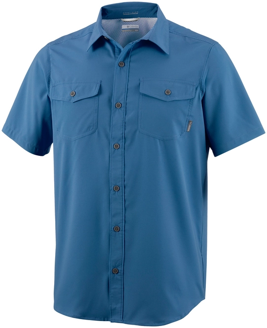 Shirt Columbia Men Utiliser II Solid Impulse Blue