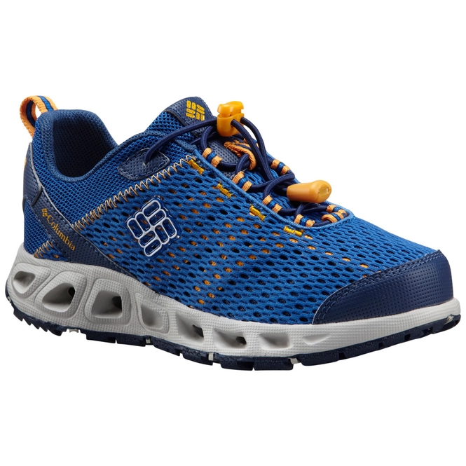 Walking Shoe Columbia Youth Drainmaker III Stormy Blue White