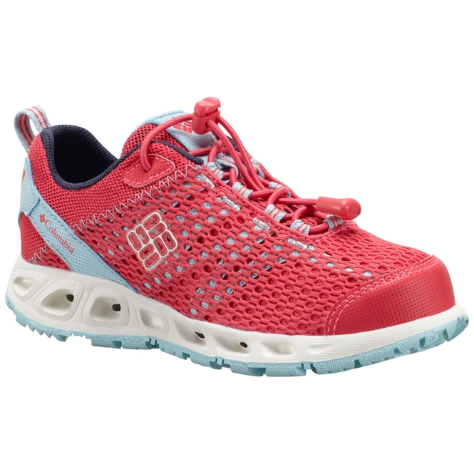 Walking Shoe Columbia Youth Drainmaker III Tango Pink Sky Blue