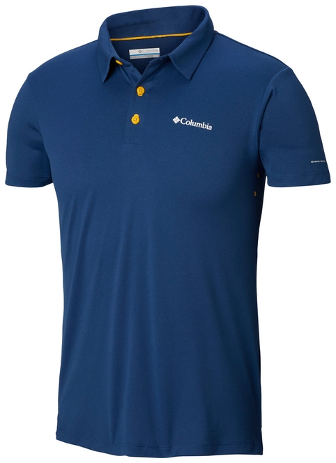 Polo Shirt Columbia Men Triple Canyon Tech Carbon