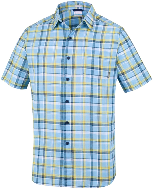 Shirt Columbia Men Under Exposure Yd Blue Sky Plaid