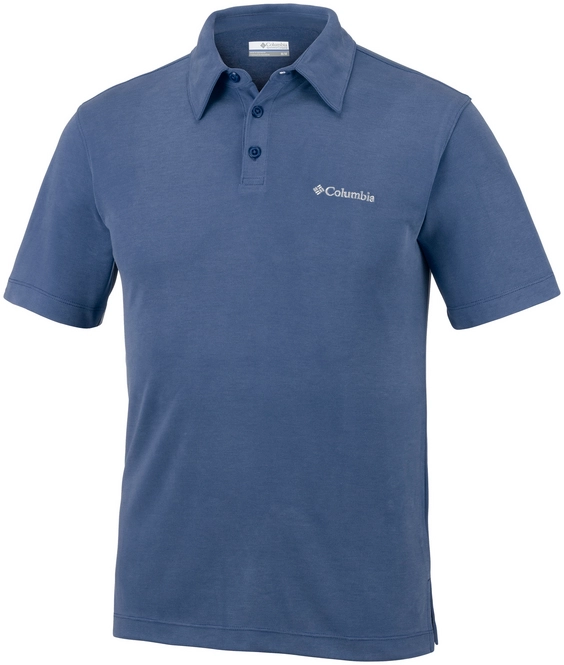 Polo Shirt Columbia Men Road Racer Carbon