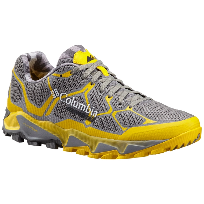 Trail Running Shoe Columbia Men's Trans Alps F.K.T Light Grey