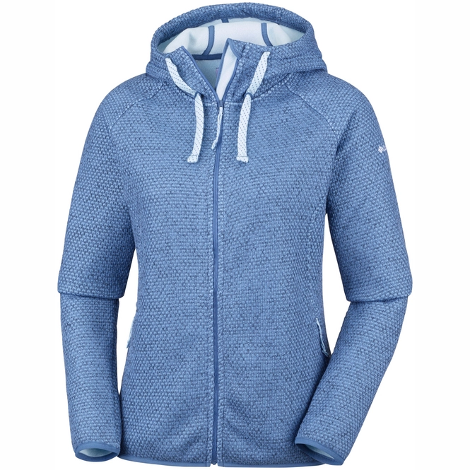 Hoodie Columbia Women Pacific Point Full Zip Blue Dusk