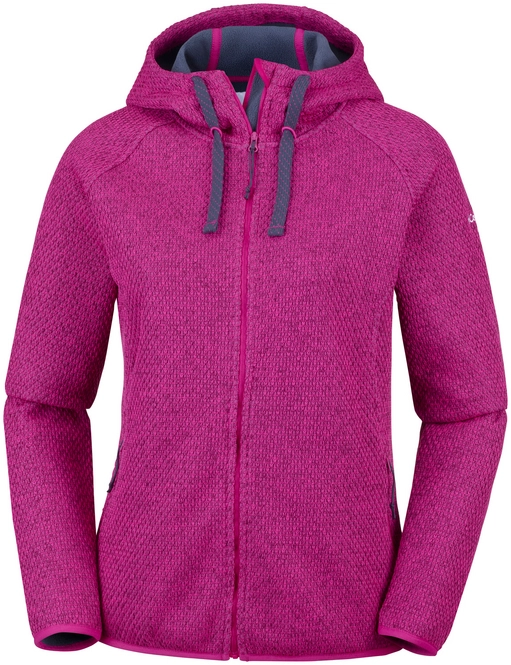 Hoodie Columbia Women Pacific Point Full Zip Haute Pink