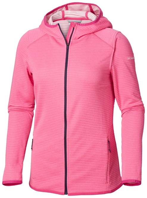 Hoodie Columbia Women Cabanon Creek Full Zip Pink Ice