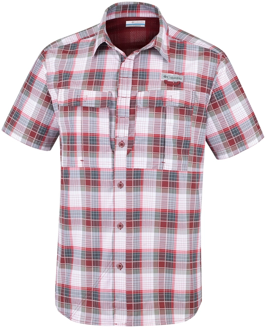 Shirt Columbia Men Cascade Explorer Plaid SS Tapestry