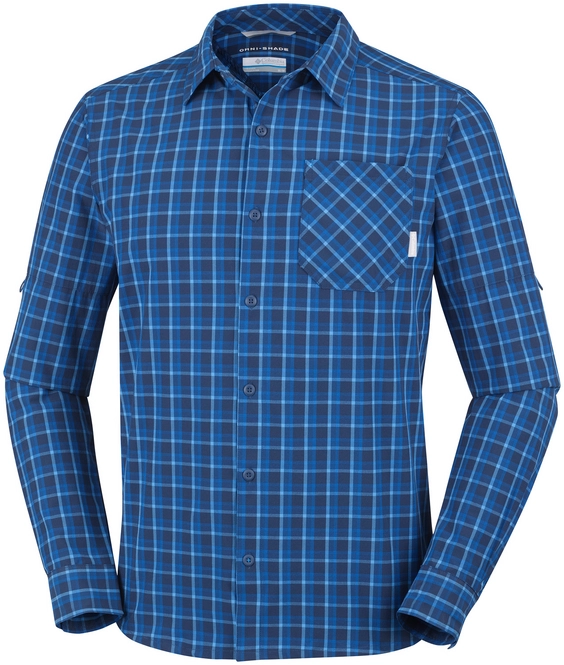 Shirt Columbia Men Triple Canyon Super Blue Car