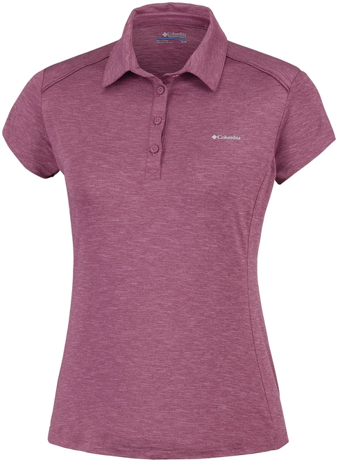Polo Shirt Columbia Women Firwood Camp Antique Mauve