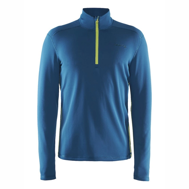 Ski Sweatshirt Craft Sweep Halfzip Men Blue Yellow