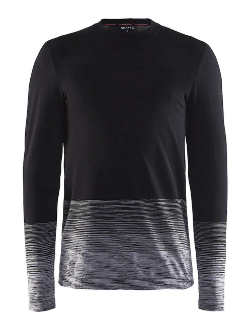 Long Sleeve T-Shirt Craft Wool Comfort 2.0 Men Black