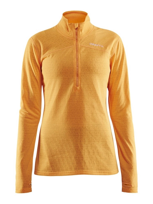 Sports Shirt Craft Pin Halfzip Women Sprint Platinum