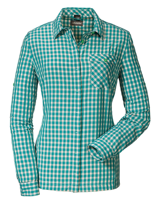 Shirt Schöffel Women Lago di Garda2 LG Spectra Green