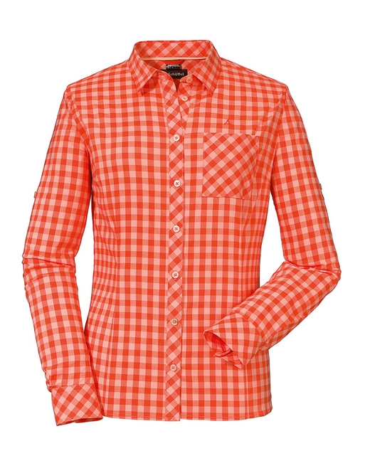 Shirt Schöffel Women Riga3 Mandarin Red