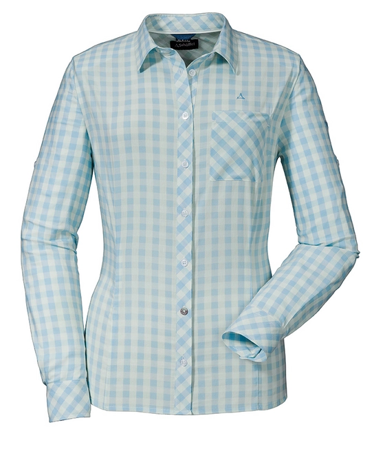 Shirt Schöffel Women Riga3 Cerulean