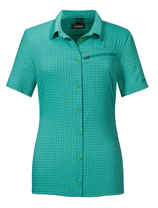 Shirt Schöffel Women Saragossa2 UV Spectra Green