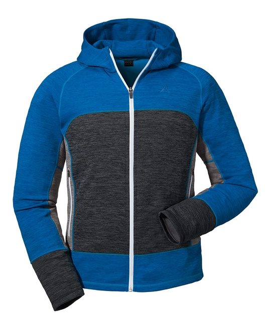 Hoodie Schöffel Men Fleece Trentino Directoire Blue