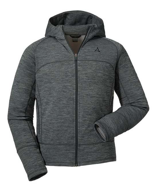 Hoodie Schöffel Men Fleece Trentino Ebony