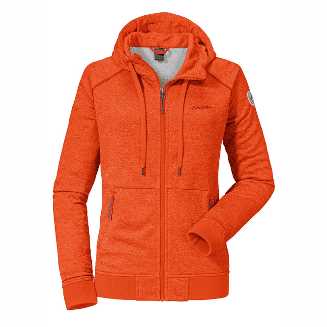 Hoodie Schöffel Women Akureyri Mandarin Red