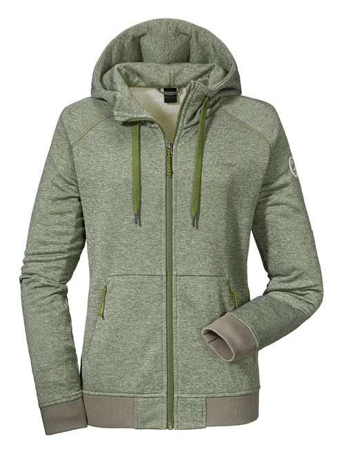 Hoodie Schöffel Women Akureyri Loden Green