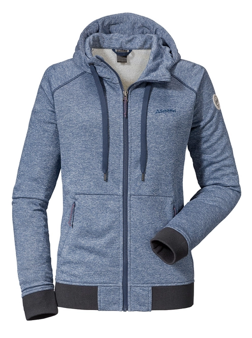 Hoodie Schöffel Women Akureyri Blue Horizon