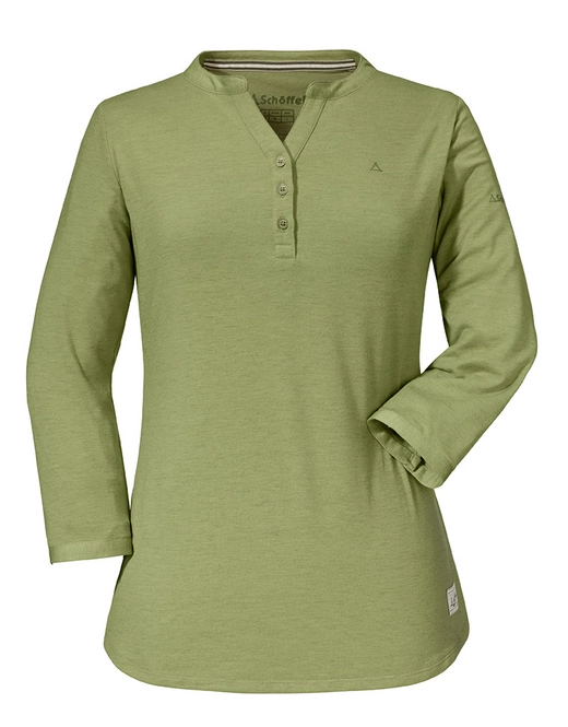 Long Sleeve T-Shirt Schöffel Women Johannesburg Mosstone