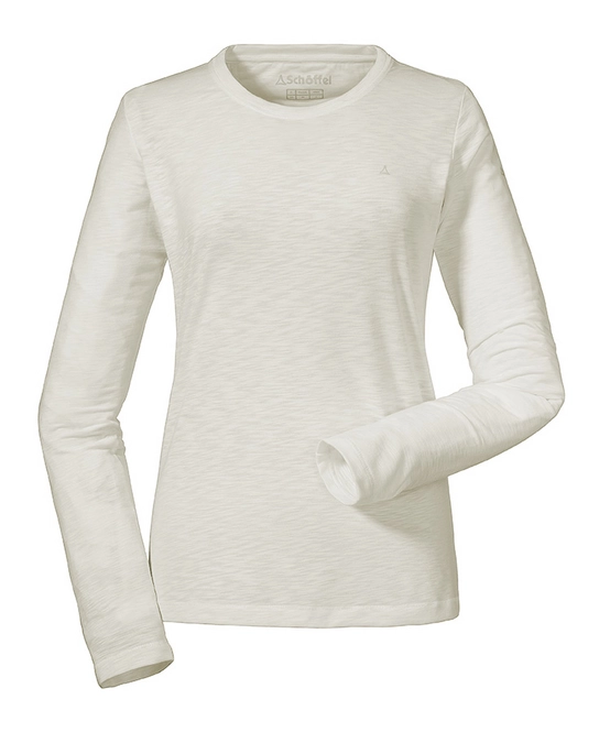 Long Sleeve T-Shirt Schöffel Women La Molina2 Cloud Dancer