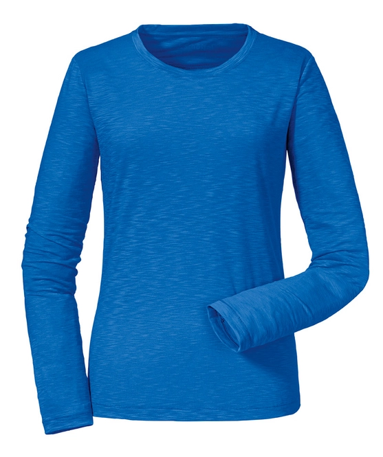 Long Sleeve T-Shirt Schöffel Women La Molina2 Palace Blue
