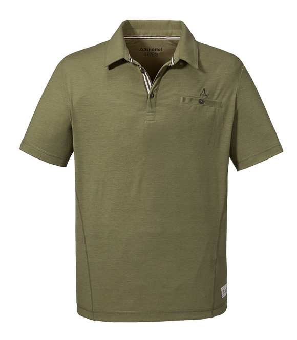 Polo Shirt Schöffel Men Kochel1 Loden Green