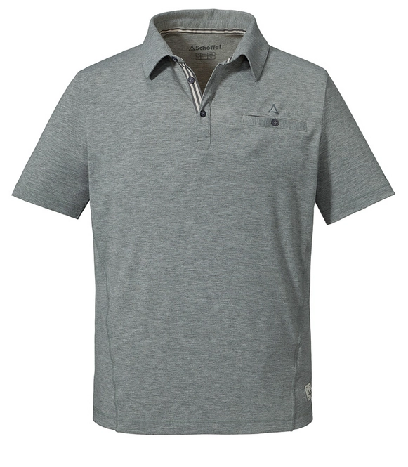 Polo Shirt Schöffel Men Kochel1 Silver Filigree