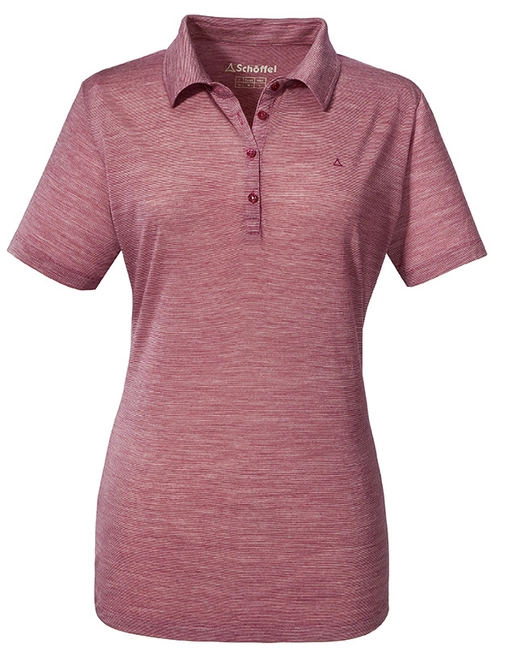 Polo Shirt Schöffel Women Manali Beet Red
