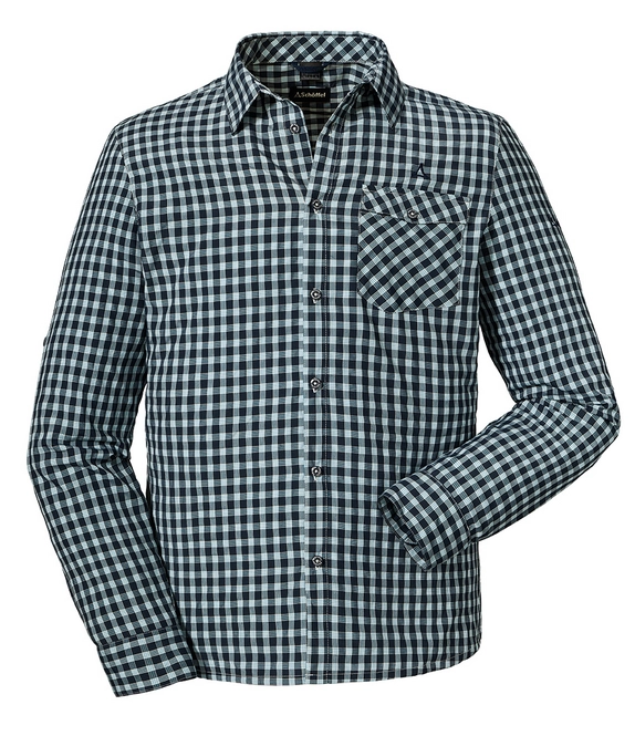 Shirt Schöffel Men Jenbach2 UV Dress Blues