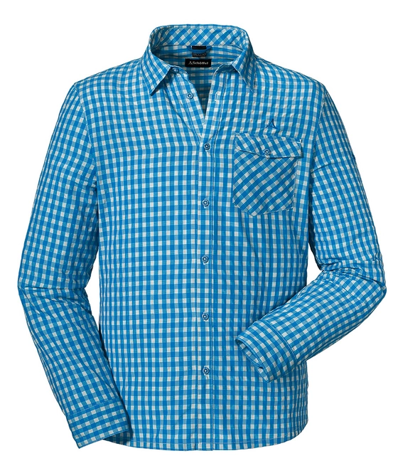 Shirt Schöffel Men Jenbach2 UV Directoire Blue