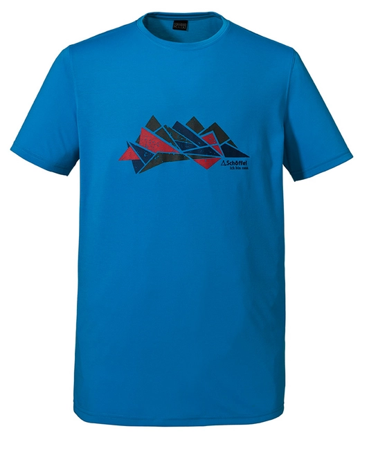 T-Shirt Schöffel Mens Barcelona2 Directoire Blue