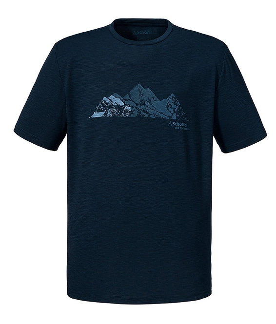 T-Shirt Schöffel Mens Sao Paulo3 Dress Blues