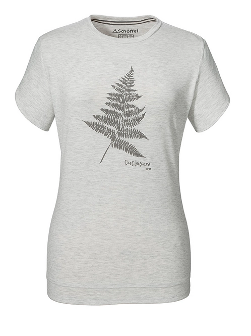 T-Shirt Schöffel Womens Swakopmund White Alyssum