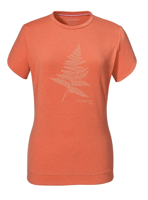 T-Shirt Schöffel Womens Swakopmund Emberglow