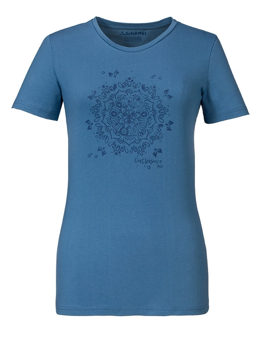 T-Shirt Schöffel Womens Zug2 Blue Horizon