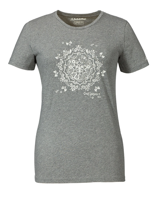 T-Shirt Schöffel Womens Zug2 Silver Filigree