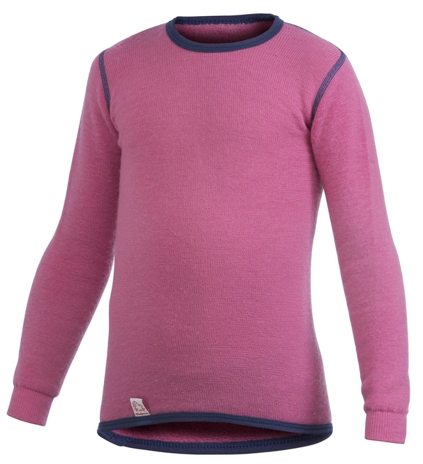 Jumper Woolpower Kids Crewneck 200 Sea Star Rose