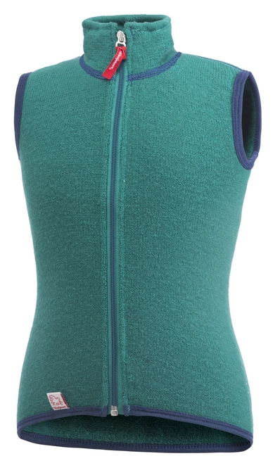 Body Warmer Woolpower Kids Vest 400 Turtle Green